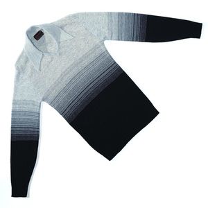 70s Gradient Striped Sweater